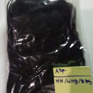 human hair wig new medium length
